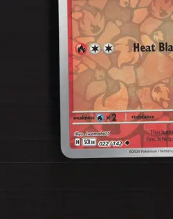 Reshiram 022/142 Stellar Crown Reverse Holo Pokemon Card NM - Image 5