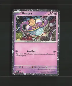 Sinistea SVP 062 Scarlet & Violet Black Star Promo Holo Pokemon Card NM - Image 1
