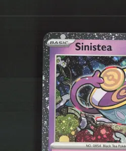Sinistea SVP 062 Scarlet & Violet Black Star Promo Holo Pokemon Card NM - Image 3