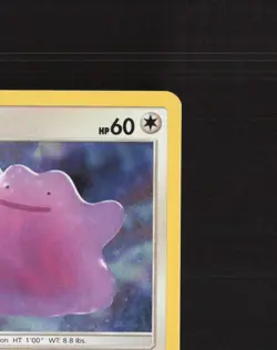 Ditto 17/18 Detective Pikachu Rare Holo Pokemon Card NM - Image 4