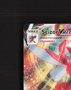 Scizor VMAX 119/189 Darkness Ablaze Ultra Rare Holo Pokemon Card NM - Image 3