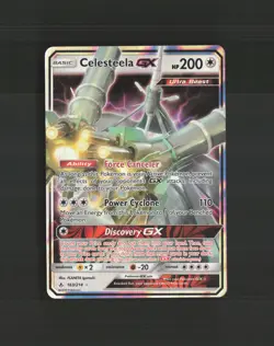 Celesteela GX 163/214 Unbroken Bonds Ultra Rare Holo Pokemon Card NM - Image 1