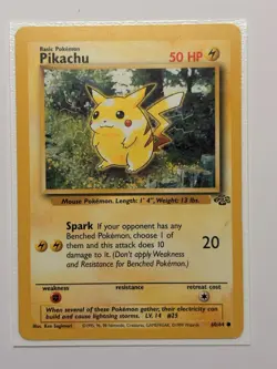 Pikachu Jungle, Base Set, Promo Ultra Rare - X4 Card Lot A2 - Image 2