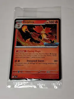 Delphox - (Chaos Rising Stamped) 013/086 Miscellaneous Cards & Products Holo - Image 1