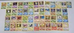 Vintage Lot Of 47 Pokemon Cards Early Collection from 90s/2000s Used Card Mix - Image 1