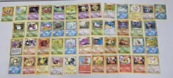 Vintage Lot Of 47 Pokemon Cards Early Collection from 90s/2000s Used Card Mix - Image 2