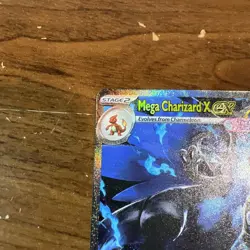 Mega Charizard X EX 125/094 Phantasmal Flames Holo Pokemon TCG Card - Image 5
