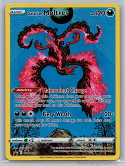 Galarian Moltres Promo SWSH: Sword & Shield Promo Cards Holo SWSH284 NM - Image 1