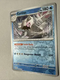 Pokemon TCG * SV Surging Sparks * 054/191 Cetitan Common * REVERSE HOLO * NM - Image 2