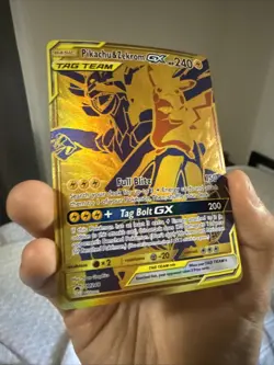 Pikachu & Zekrom GX SM248 Promo Black Star Holo Rare Pokemon TCG NM Card - Image 3