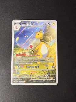 Ampharos Illustration Rare Card 090/086 Chaos Rising Pokemon TCG NM+ - Image 1