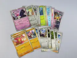 Pokemon Cards Scarlet & Violet Stellar Crown bundle job lot X22 no duplicates - Image 1