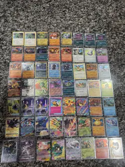 POKEMON TCG LOT 56 CARDS TOTAL ILLUSTRATION RARE FULL ART EX CHARIZARD GENGAR - Image 2