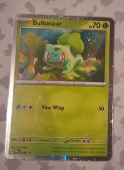Bulbasaur - 046 (Cosmos Holo) 046 Sv: Scarlet & Violet Promo Cards Holo - Image 1