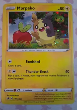 Morpeko SWSH031 SWSH: Sword & Shield Promo Cards Holo - Image 1