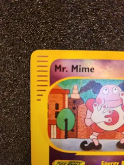 Pokemon TCG Mr. Mime - 95a/147 - Pokemon Aquapolis Reverse Holo Rare Card LP - Image 2