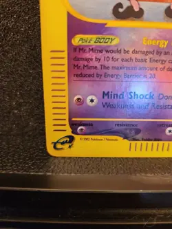 Pokemon TCG Mr. Mime - 95a/147 - Pokemon Aquapolis Reverse Holo Rare Card LP - Image 5