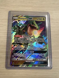 Pokemon Rayquaza GX Holo Card 109/168 Sm-Celestial Storm - Image 3