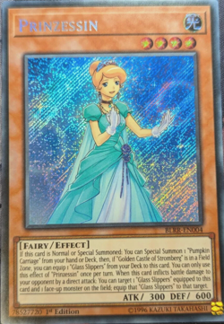 Prinzessin - BLRR-EN004 - Secret Rare - 1st Edition - Yugioh TCG Card - Image 1