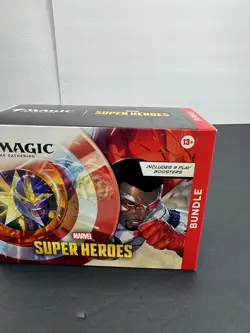 Magic The Gathering Marvel Super Heroes Bundle Box MTG NEW SEALED - Image 2