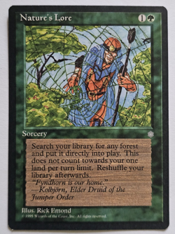 Nature's Lore - MTG Ice Age - Image 1