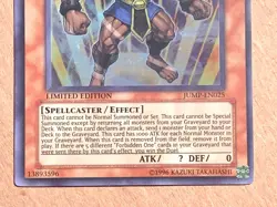 yugioh Exodius the Ultimate Forbidden Lord JUMP-EN025 NM Ultra Rare Limited Ed - Image 4