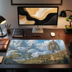 Tribal Giants Themed Playmat - Kawaii Anime Style Gaming Mat for MTG, YuGiOh - Image 2