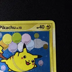 Flying Pikachu 113/111 Rising Rivals Holo Secret Rare Pokemon MP Moderate Play - Image 3