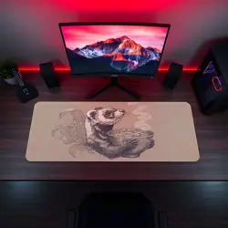 Cute Ferret Ramen Playmat - Kawaii Anime Style Gaming Mat for MTG, YuGiOh - Image 5