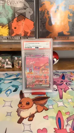 2023 Pokemon SVP en Mew EX 151 Ultra Premium Collection #053 PSA 9 Mint - Image 1