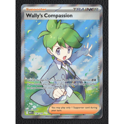 Wally's Compassion - 176/132 - Mega Evolution - Secret/Ultra Rare - Pokemon - NM - Image 1