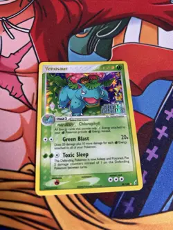 Pokemon Venusaur EX Crystal Guardians Reverse Holo Rare #28 - Image 2