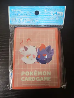 Zoroa & Hisuian Zorua 64 Sleeves Japanese Pokemon Center Exclusive US Seller NEW - Image 1