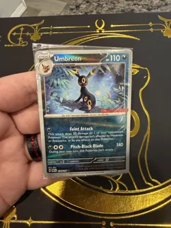 (SEALED) Umbreon 130/197 GameStop Stamped Promo - Pokemon TCG Obsidian Flames - Image 1