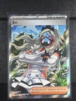 Pokemon Card Eri 199/162 Temporal Forces Full Art Holo Trainer - Image 1