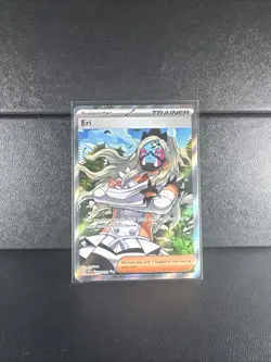 Pokemon Card Eri 199/162 Temporal Forces Full Art Holo Trainer - Image 3