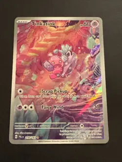 Tinkatink 216/193 Sv02: Paldea Evolved Pokemon Tcg NM Illustration Rare - Image 1