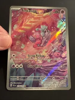 Tinkatink 216/193 Sv02: Paldea Evolved Pokemon Tcg NM Illustration Rare - Image 2