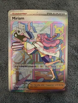 Pokemon: Miriam Special Illustration Rare SIR Full Art Holo 251/198 (Near Mint) - Image 1