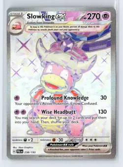 Pokemon TCG - Slowking ex - 238/193 - SV02: Paldea Evolved LP - Image 1