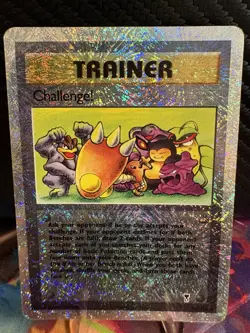 Pokemon Legendary Collection Reverse Holo Challenge! Trainer 106/110 LP WOTC - Image 1