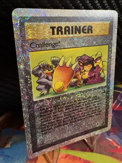 Pokemon Legendary Collection Reverse Holo Challenge! Trainer 106/110 LP WOTC - Image 3