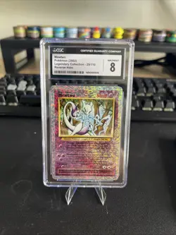 Pokemon Mewtwo Legendary Coll. 29/110 Reverse Holo CGC 8 NM/Mint - Image 2