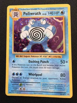 Pokemon TCG Poliwrath Evolutions Holo Card 25/108 Rare Nm Pack Fresh - Image 1