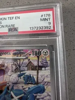 Pokemon Metagross SV05 Temporal Forces Illustration Rare Holo 178/162 PSA 9 - Image 3