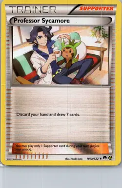 NM - Professor Sycamore #107a/122 | Holo Rare | XY - BREAKpoint - Image 1