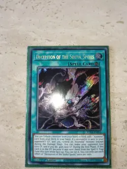 Yu-Gi-Oh TCG Deception of the Sinful Spoils ROTA-EN055 Secret Rare 1st Edition - Image 1