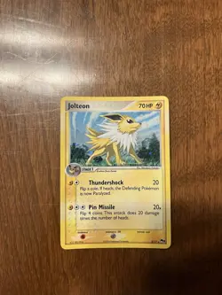 Pokemon Jolteon 3/17 POP Series 3 Holo Rare 2006 Eeveelution LP/NM - Image 1