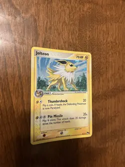 Pokemon Jolteon 3/17 POP Series 3 Holo Rare 2006 Eeveelution LP/NM - Image 2