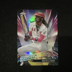 Topps 2024 Chrome Update Future Stars - Elly De La Cruz - #FSU-11 Reds RC - Image 1